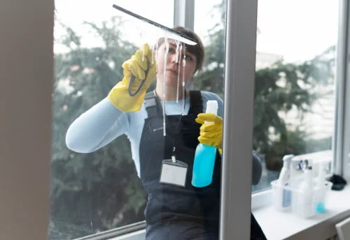 Nettoyage de vitres intérieures et extérieures à Saint-Germain-sur-Ille